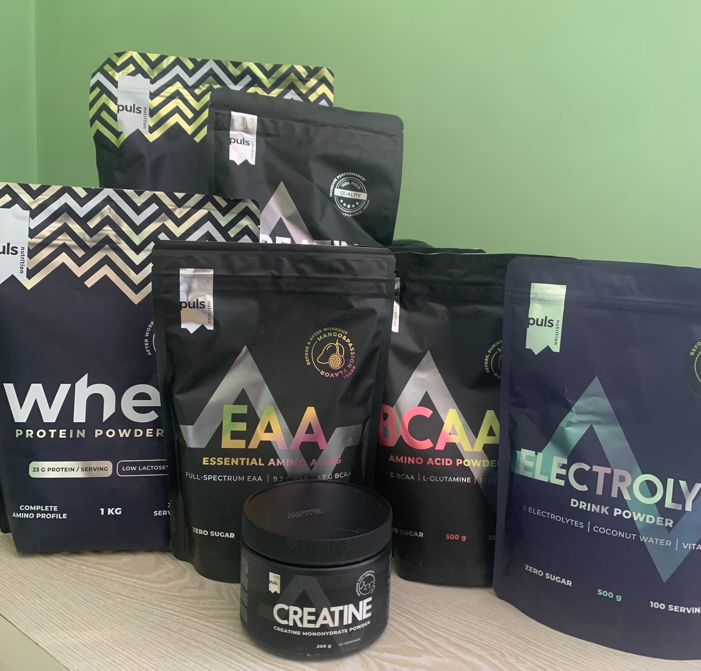 Customer photo review of BCAA+ Strawberry & kiwi 300 g