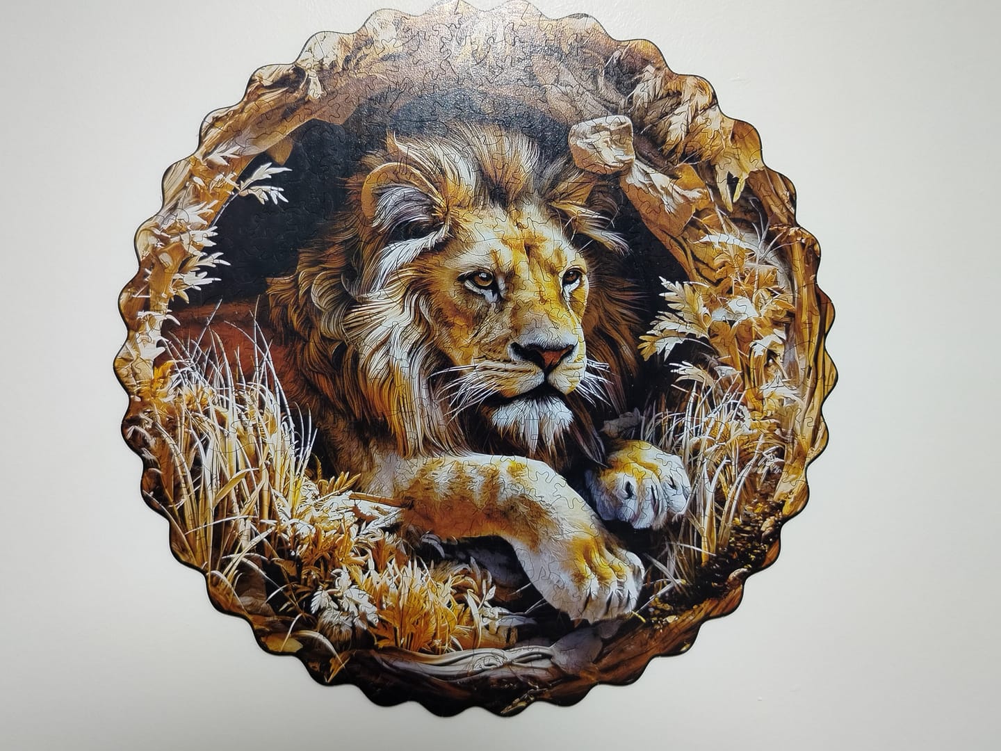 Customer photo review of Aslan V2 - Ahşap Puzzle