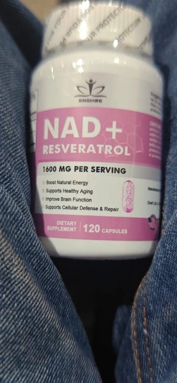 Customer photo review of NAD+Resveratrol SNGHWE™ (60 Cápsulas)