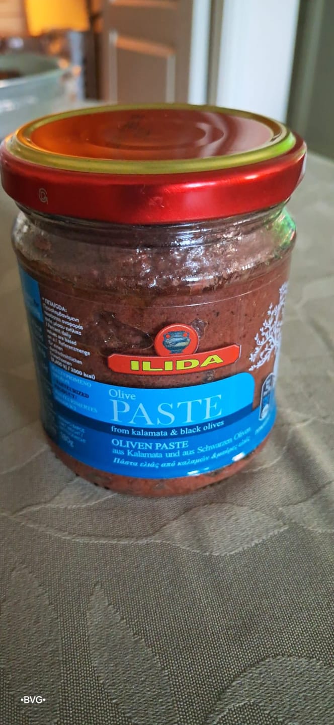 Customer photo review of Authentic Greek Kalamata & Black Olive Tapenade – Traditional Mediterrean Spread (180g)