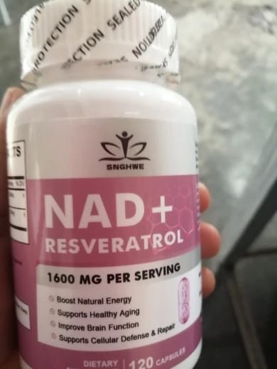 Customer photo review of NAD+Resveratrol SNGHWE™ (60 Cápsulas)