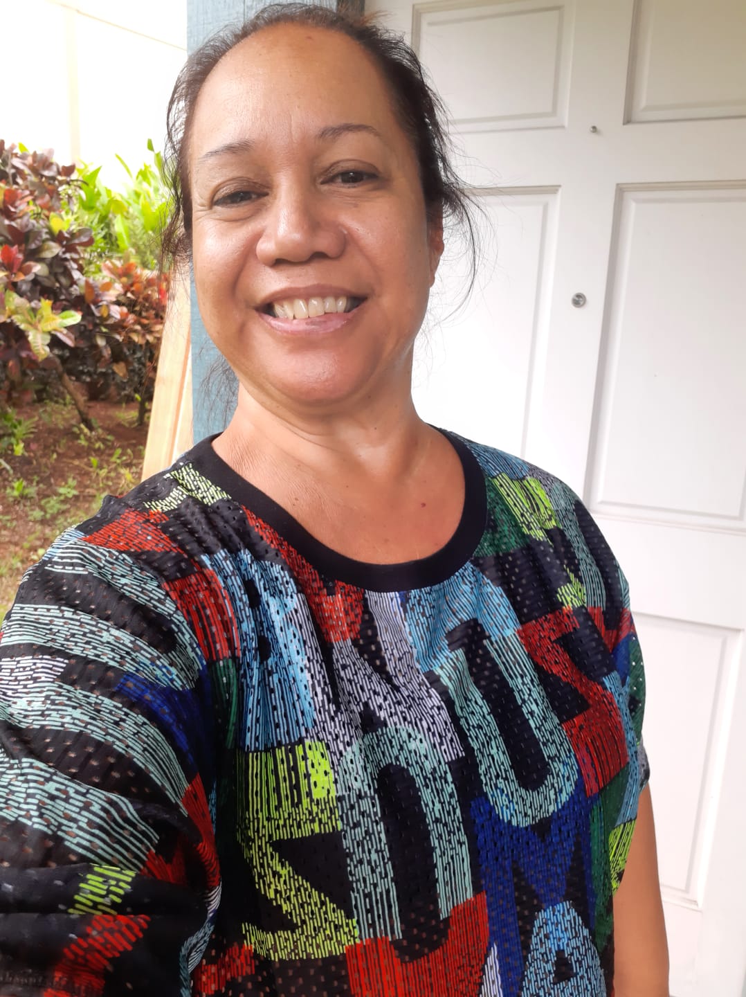 Customer photo review of Latin Movement Boxy Dolman Crop Top