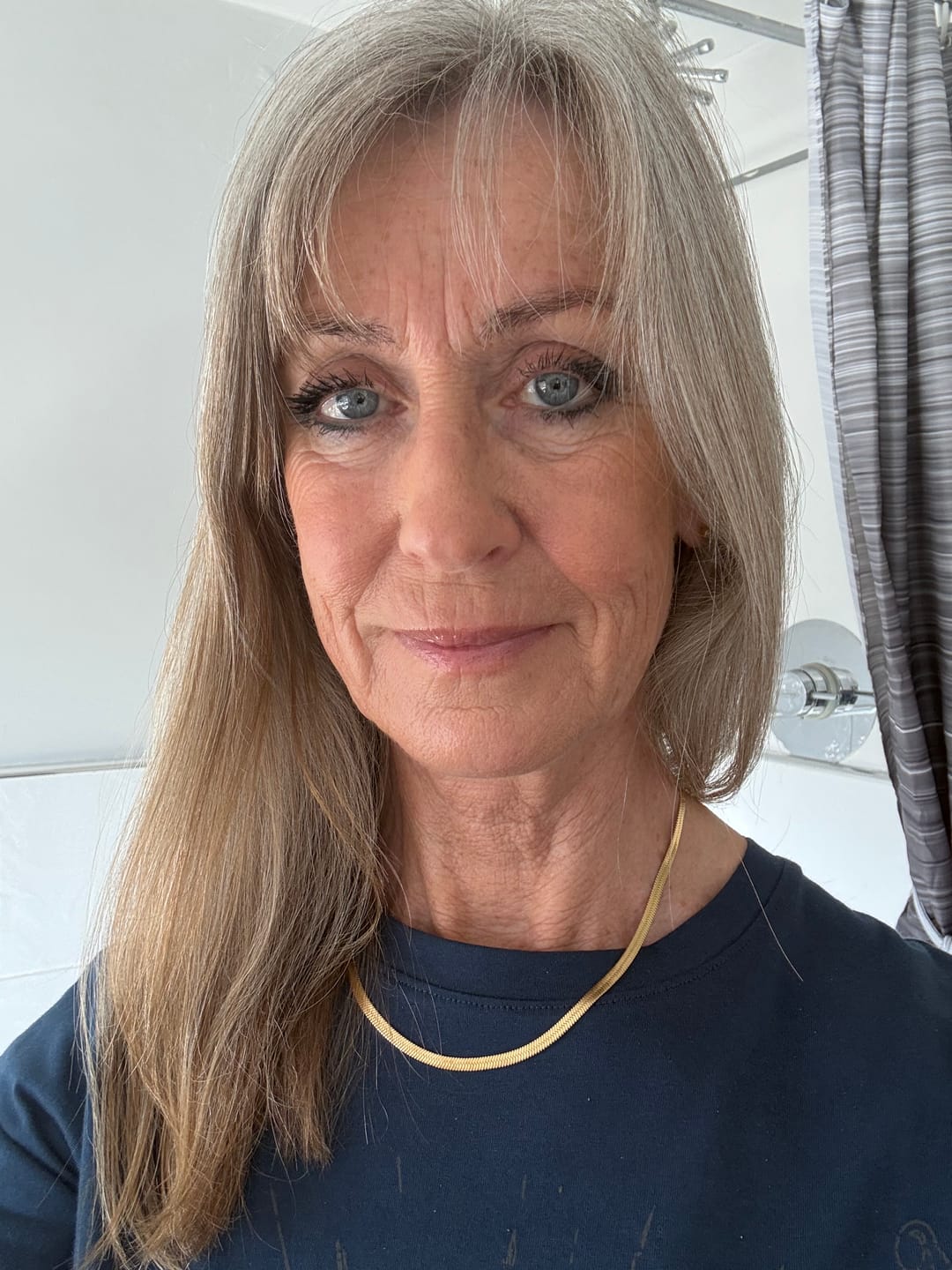 Customer photo review of Essentials Snake Chain Necklace