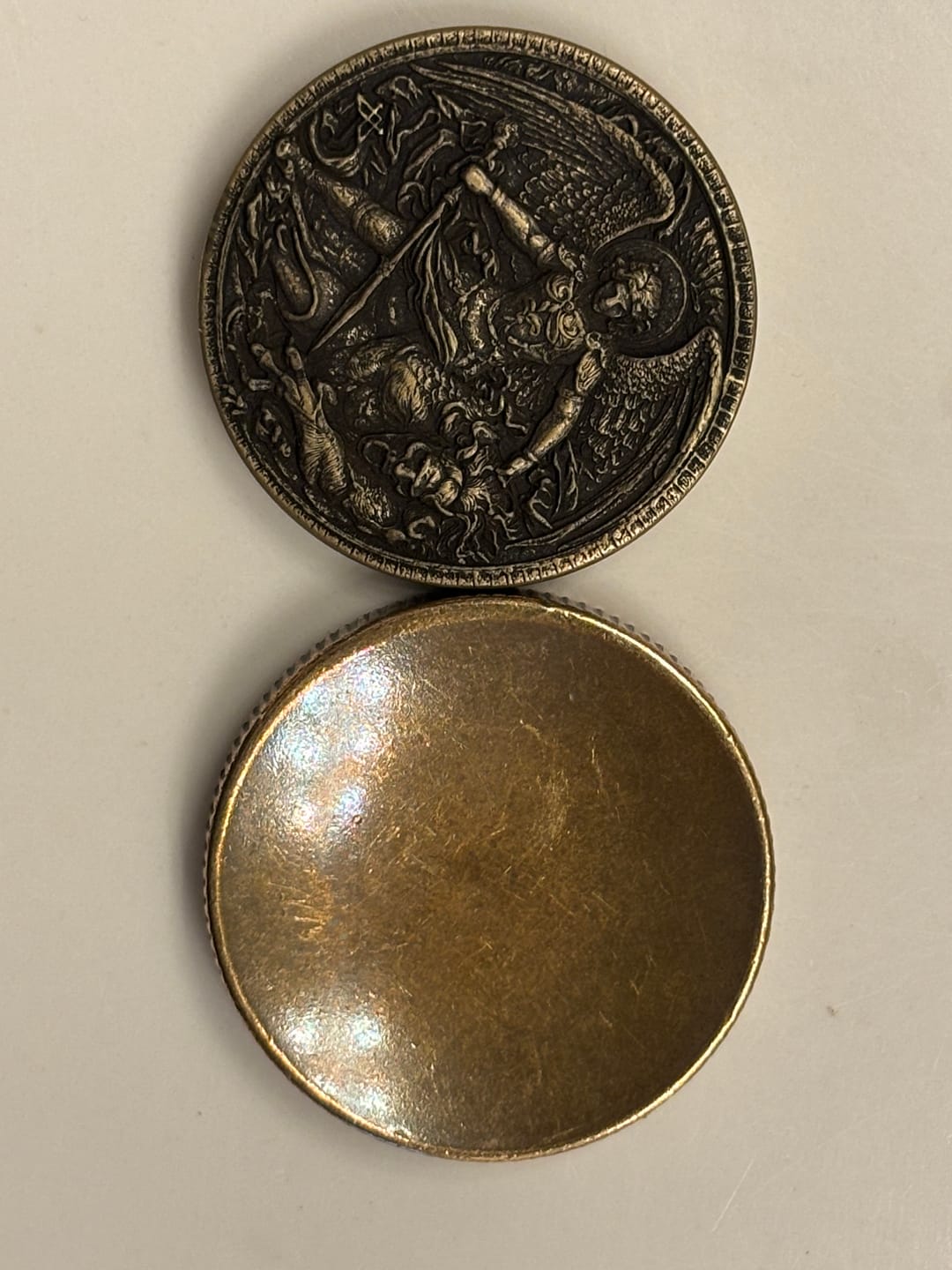 Customer photo review of O2 Worry Coin