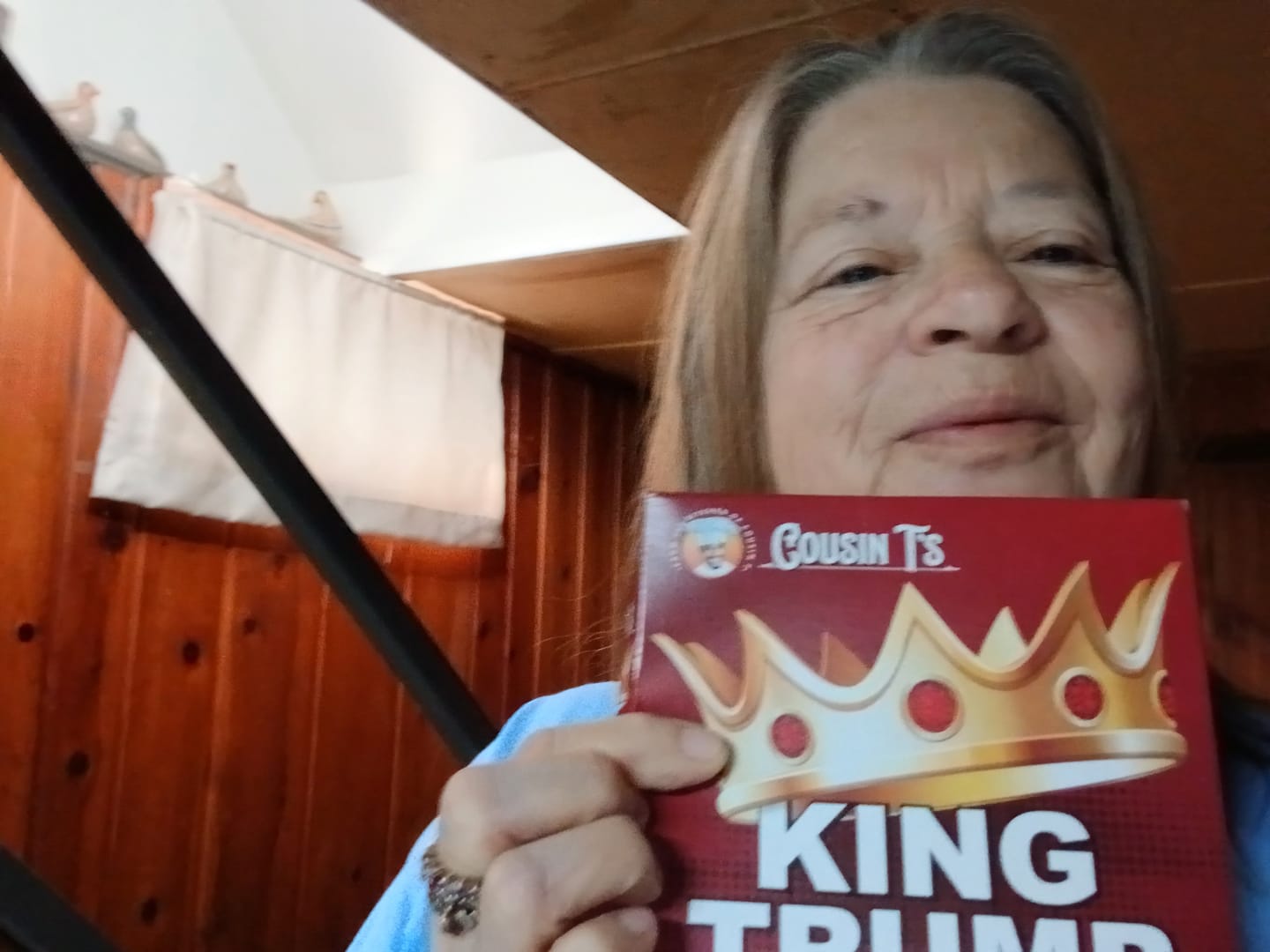 Customer photo review of Cousin T's Gourmet King Trump Fried Chicken Mix