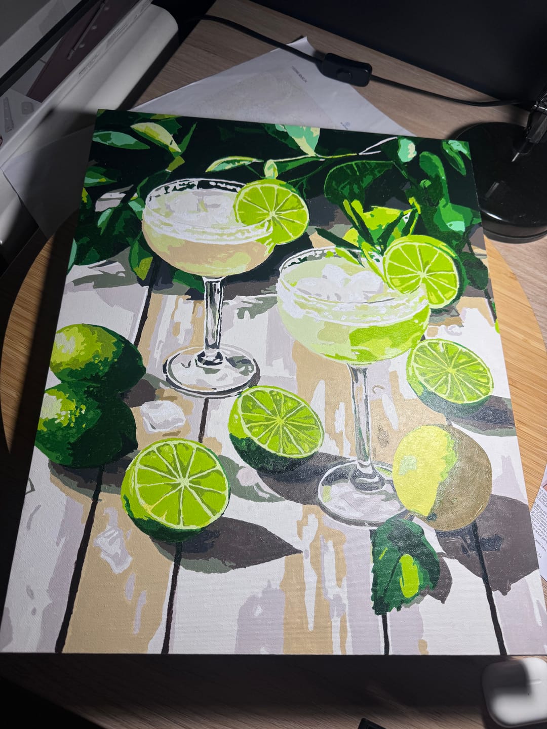 Customer photo review of Hide & Paint Marker – For Paint by Numbers