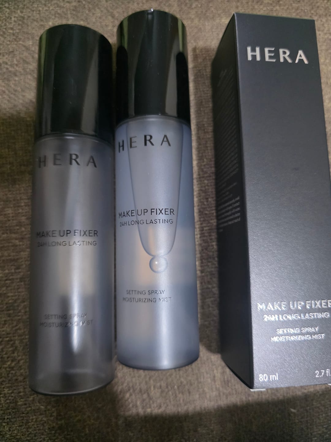 Customer photo review of メイクアップ フィクサー EX