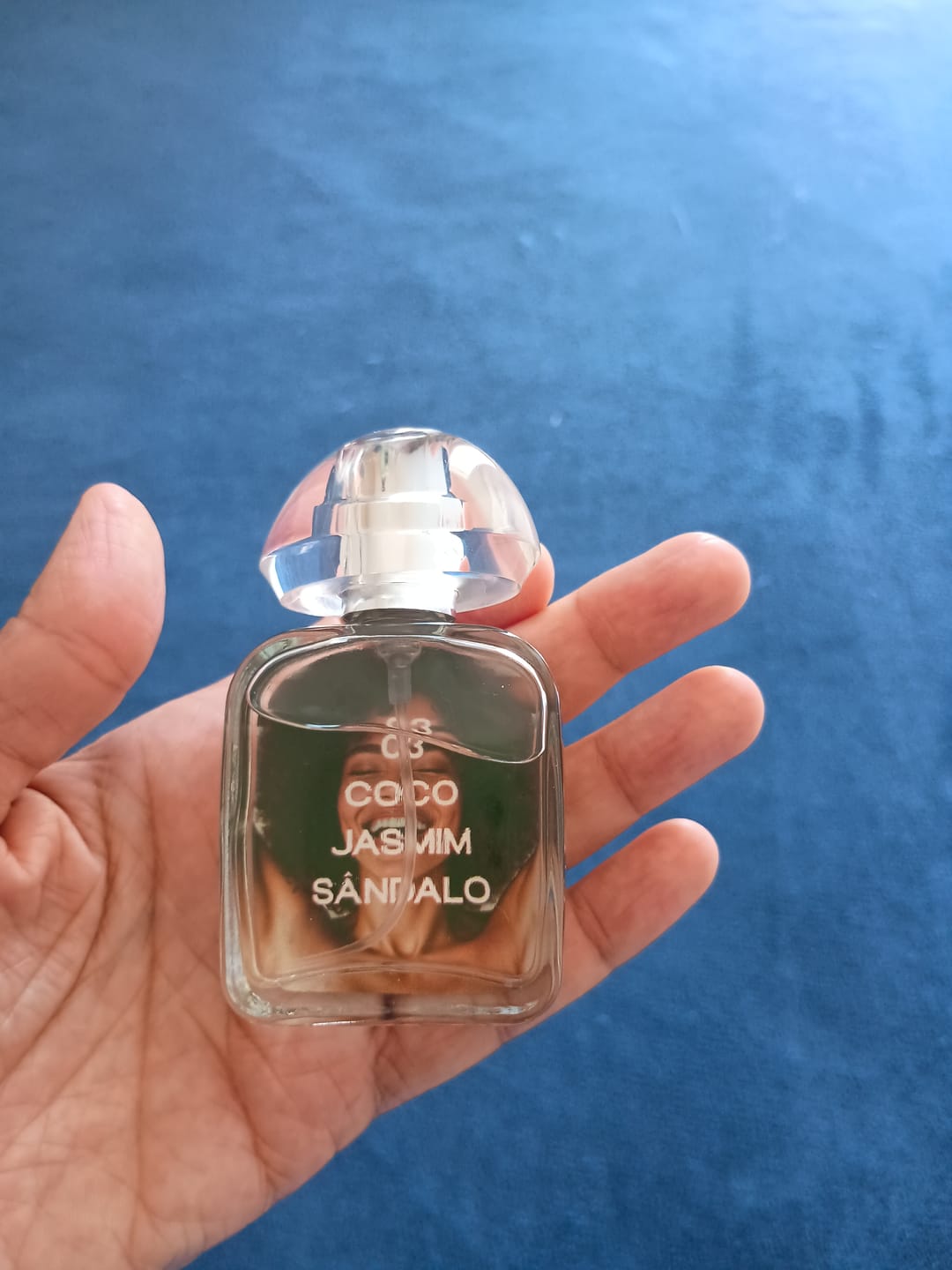 Customer photo review of Perfume Cabelo e Corpo #03