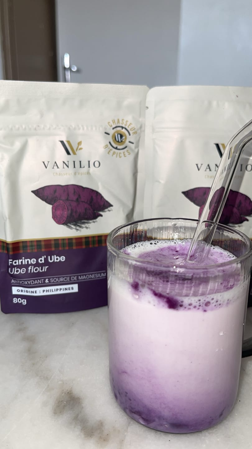 Customer photo review of Poudre d’Ube 100% Dioscorea alata