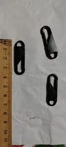 Customer photo review of Zipper Pull Replacements Repair Kit