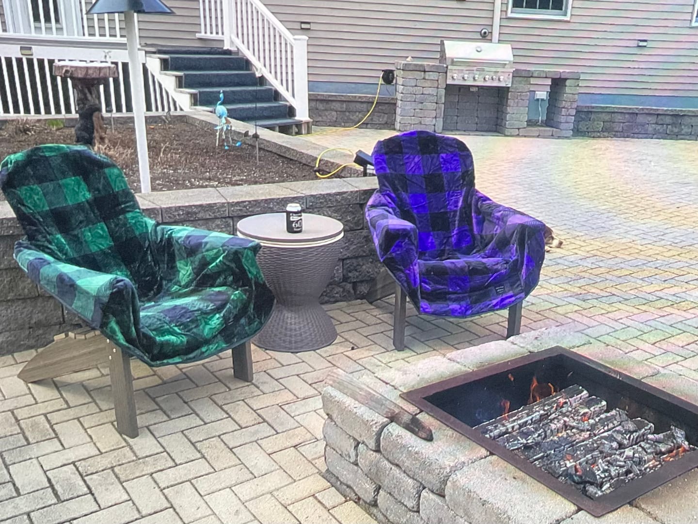 Customer photo review of The Chair Blanket