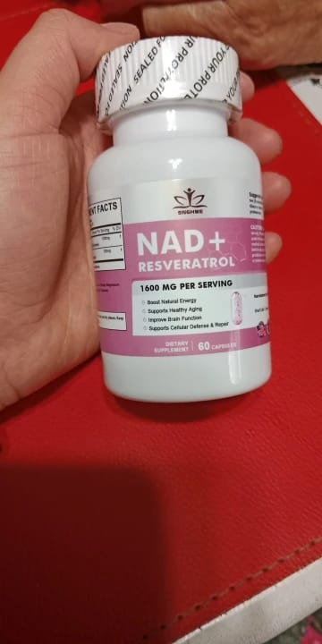 Customer photo review of NAD+Resveratrol SNGHWE™ (60 Cápsulas)