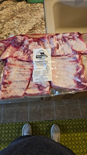 Customer photo review of PORK RIBS (3-PACK)