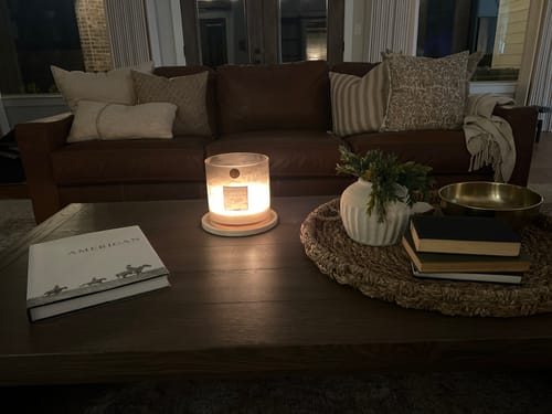 Customer photo review of Baby Big Ass Candle - Santal & Coconut - 150 oz