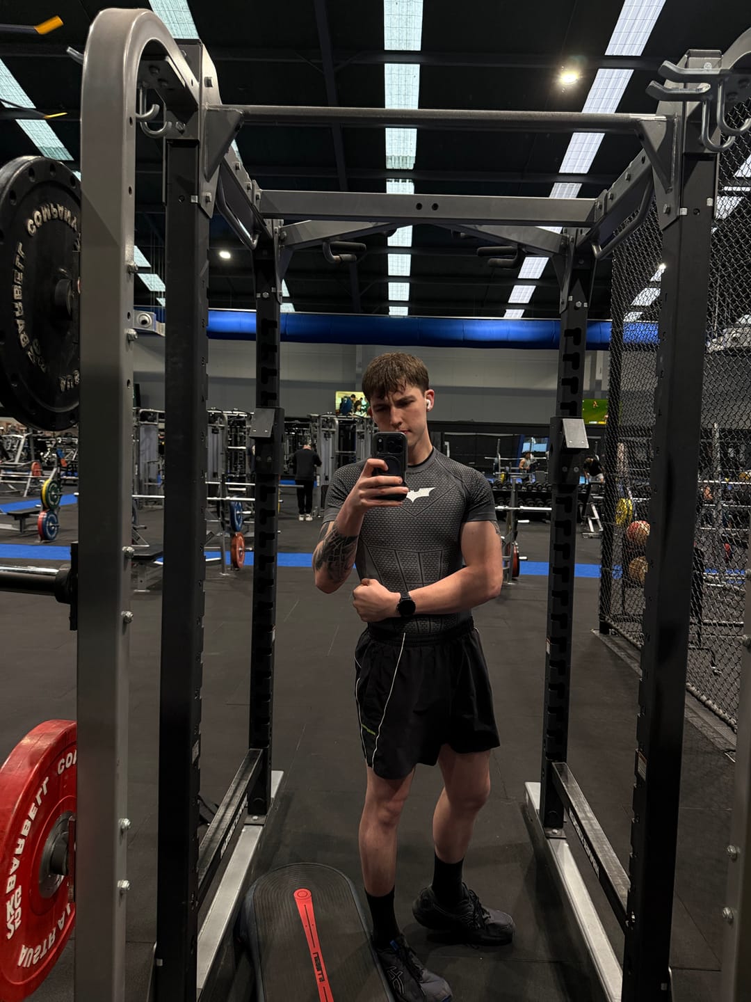 Customer photo review of 4259 - Batman Compression Tees