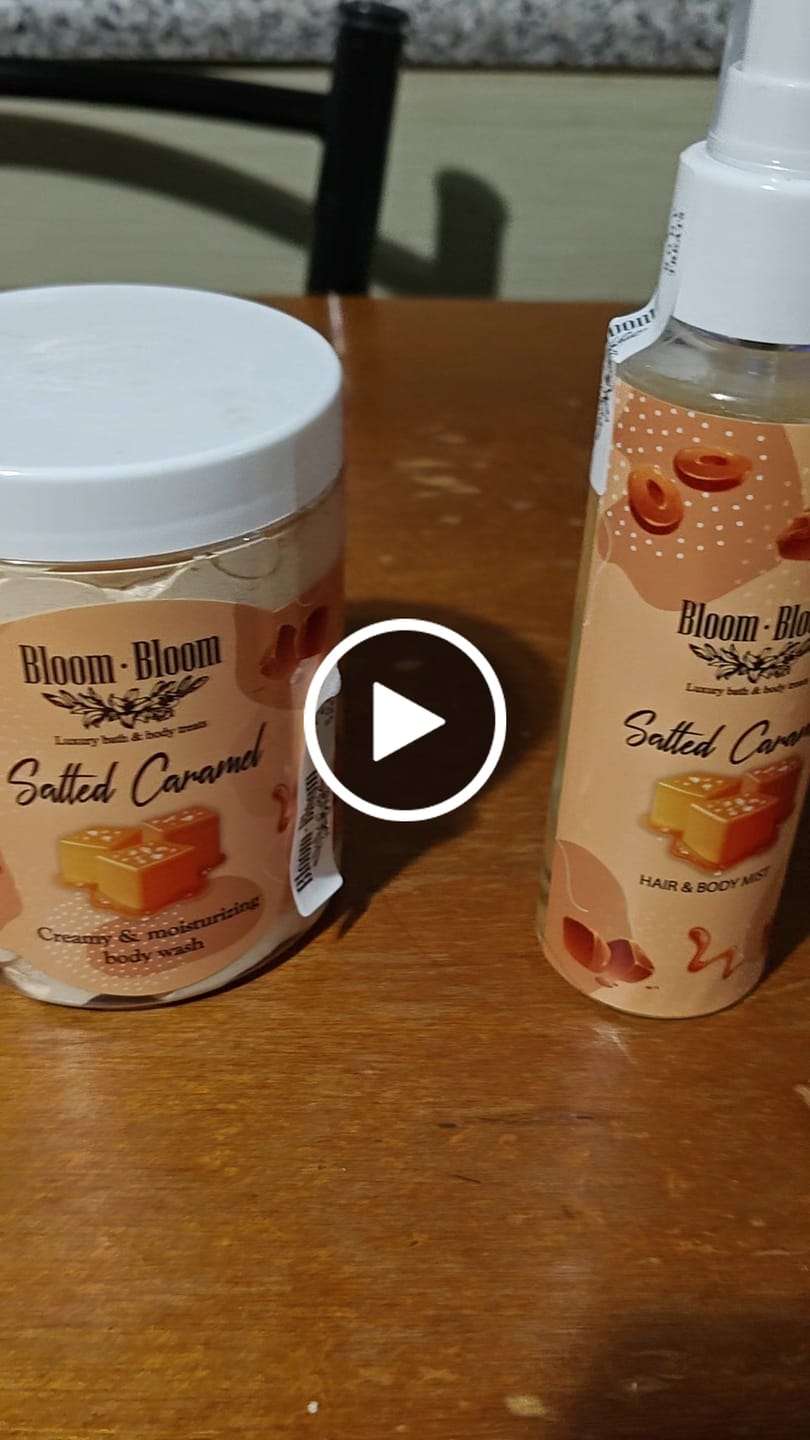 Customer video review of Σαπουνοπαγωτό Salted Caramel