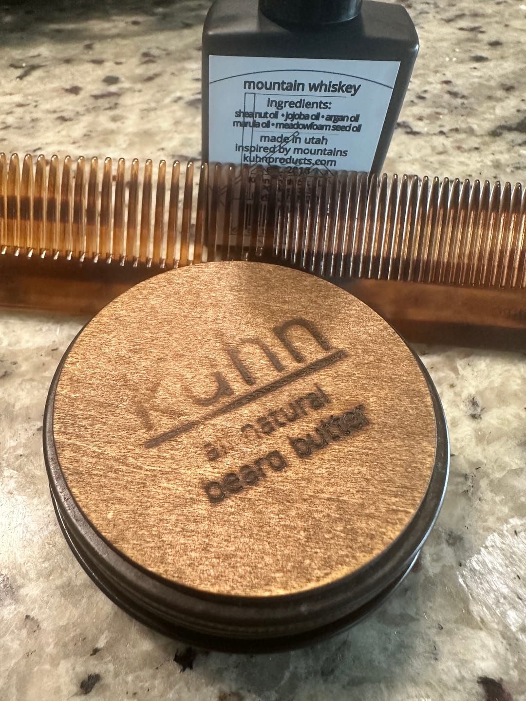Customer photo review of All Natural Beard Butter By Kuhn Products - 2 oz All Natural
