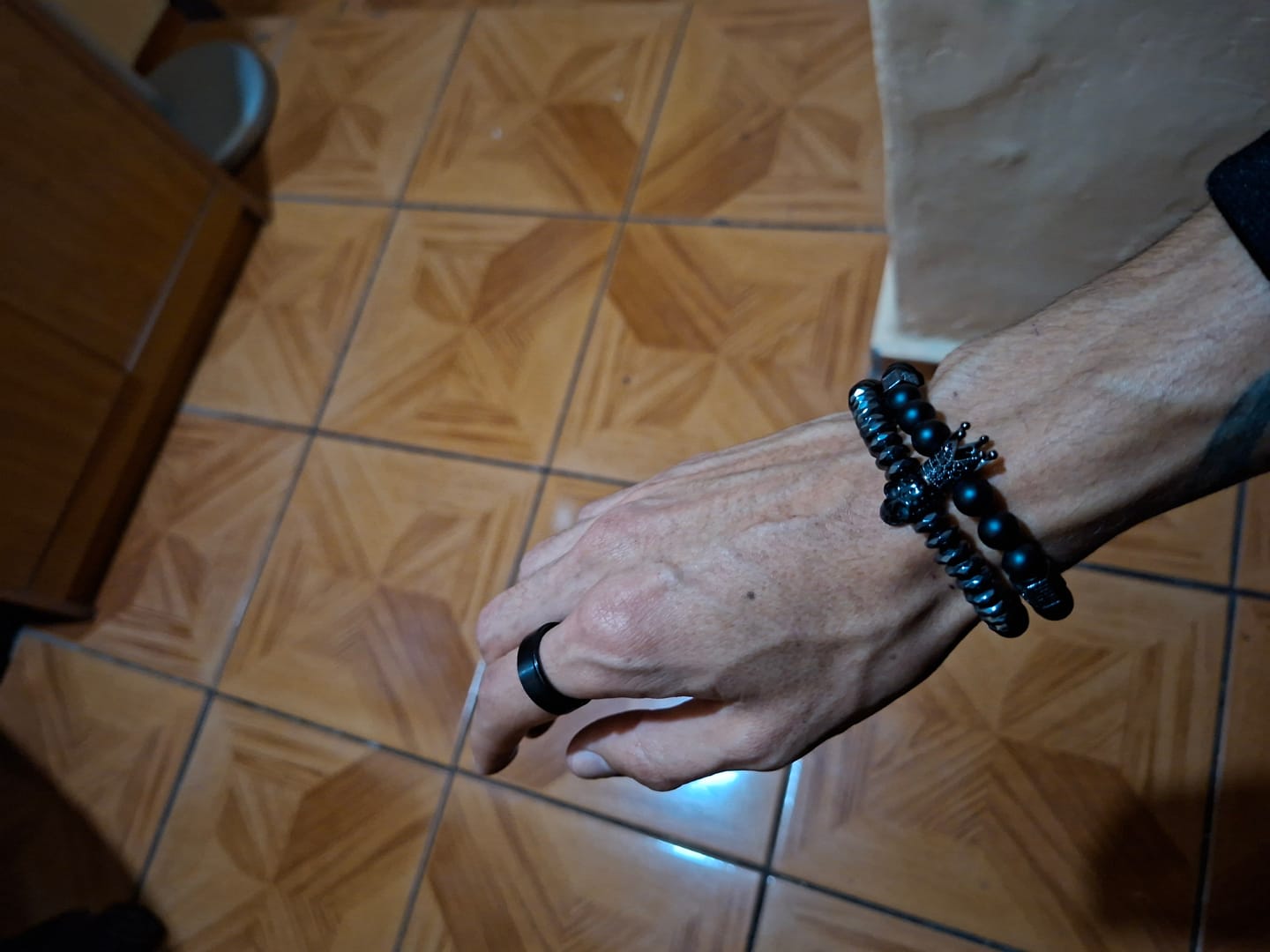 Customer photo review of Pack de Pulseras Black Skull King Private Collection