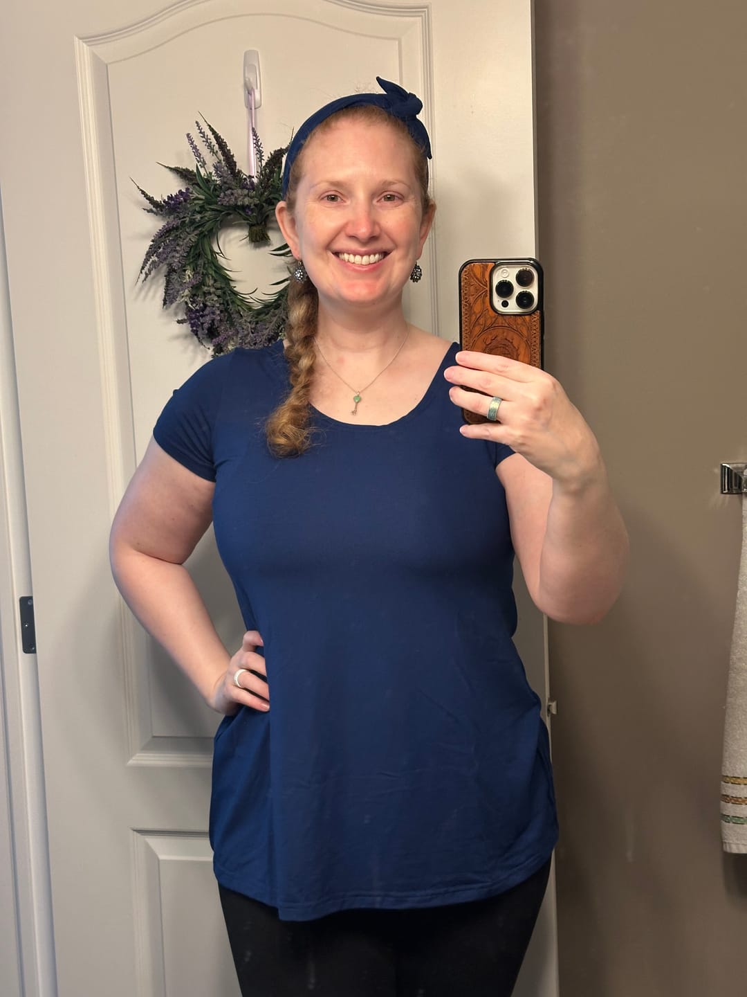 Customer photo review of *Pre-Sale* Scoop Tee