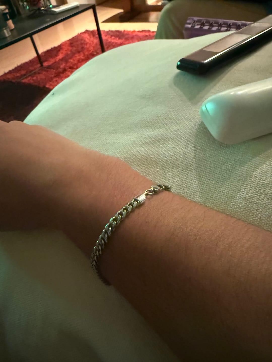 Customer photo review of Pulsera Miami Cuban 5mm