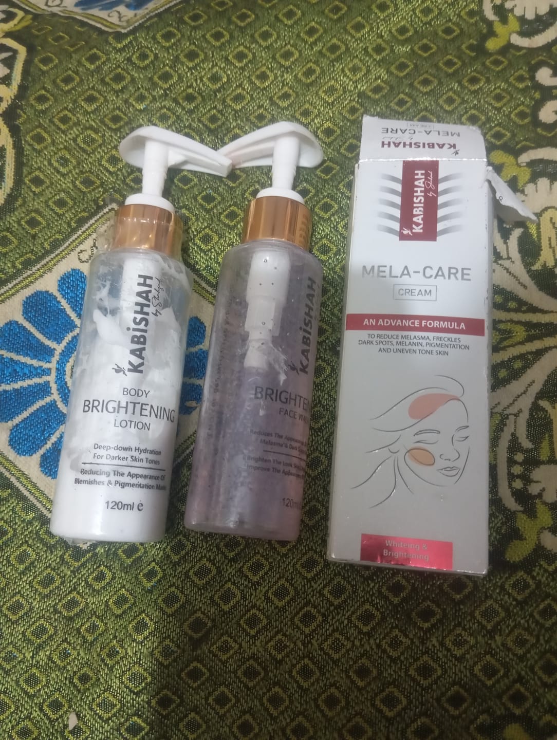 Customer photo review of Complete Fairness Radiance Bundle: Whitening Trio