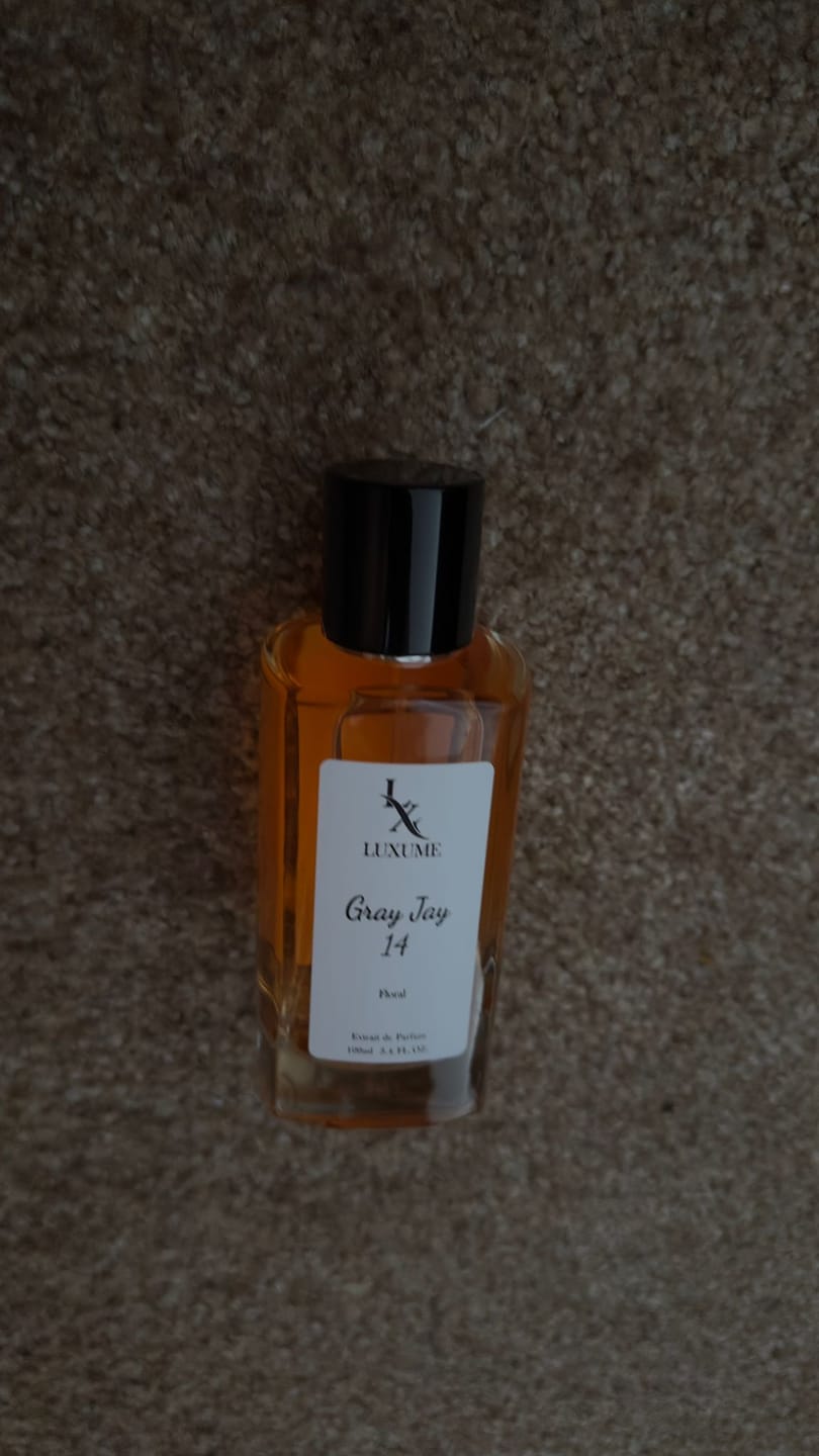 Customer photo review of #14 Gray Jay | Inspired by Kilian Love, Don't Be Shy