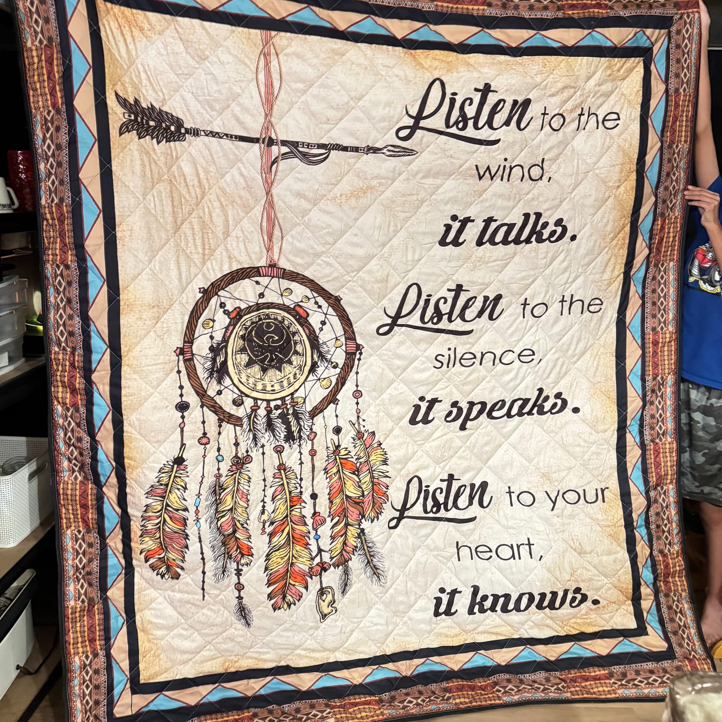Customer photo review of Forest View Metal Sign