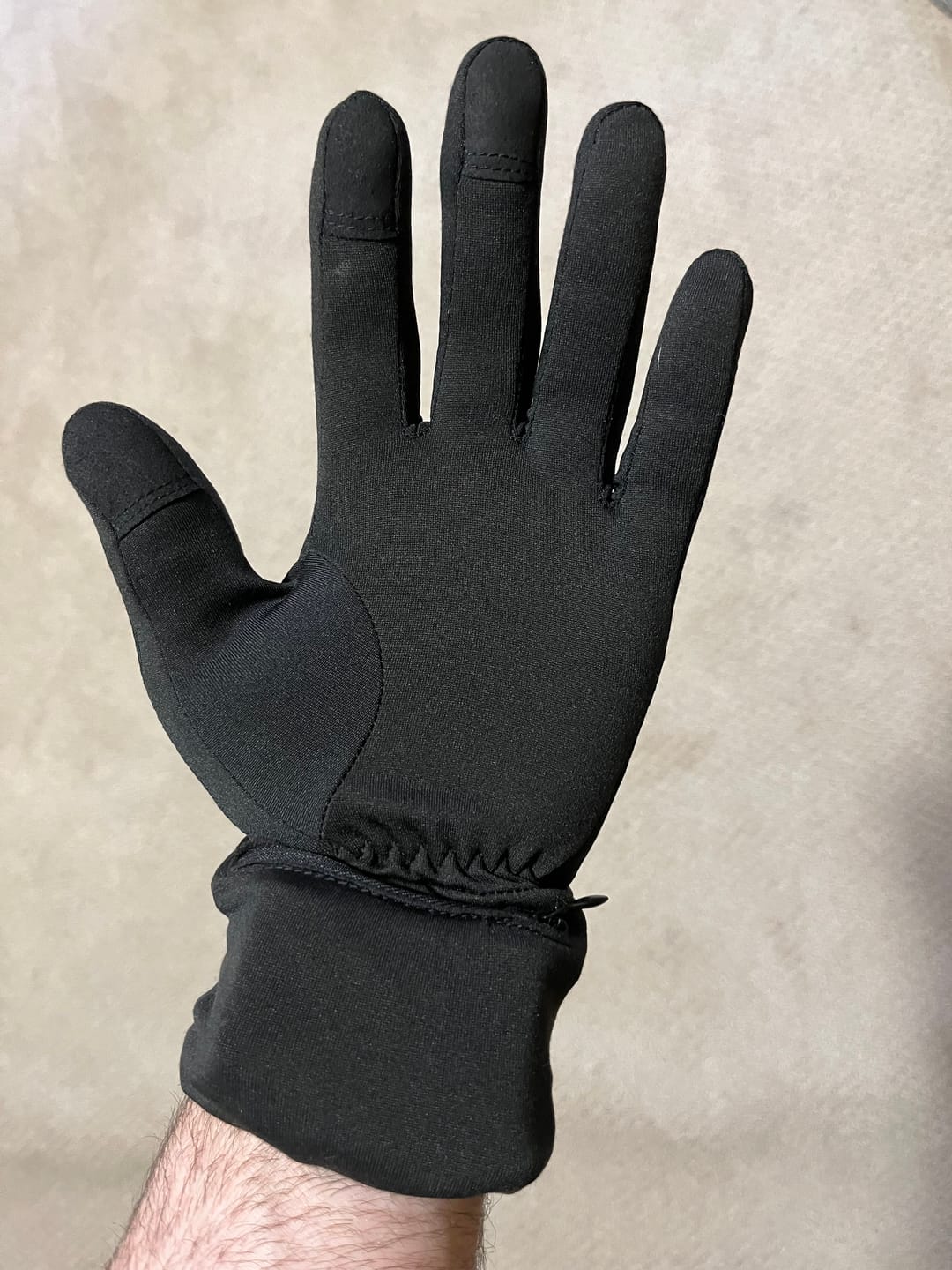 Customer photo review of Toasty Touch® Ultra Thin Heated Gloves