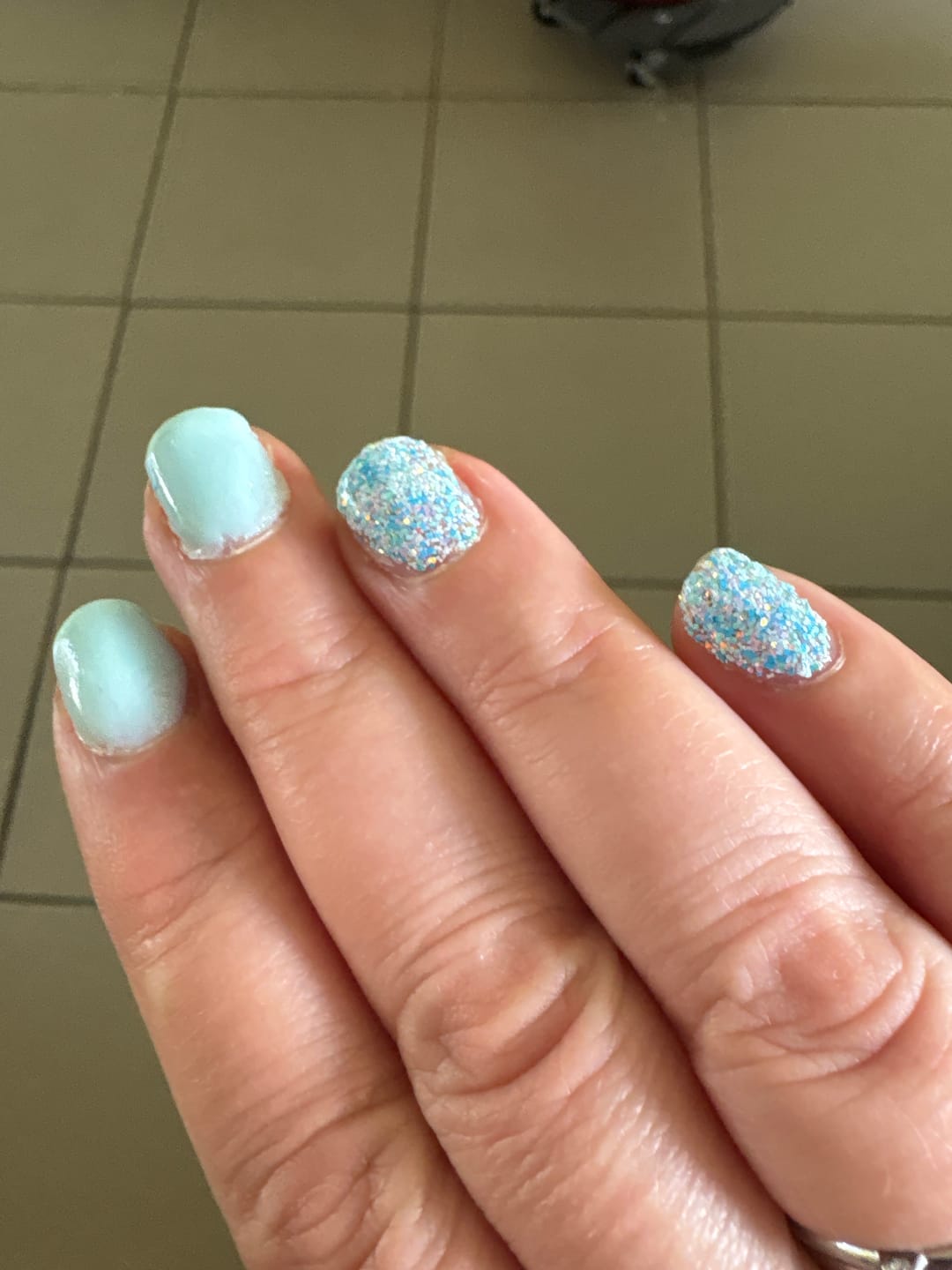Customer photo review of Fairy Dust Dipping Powder