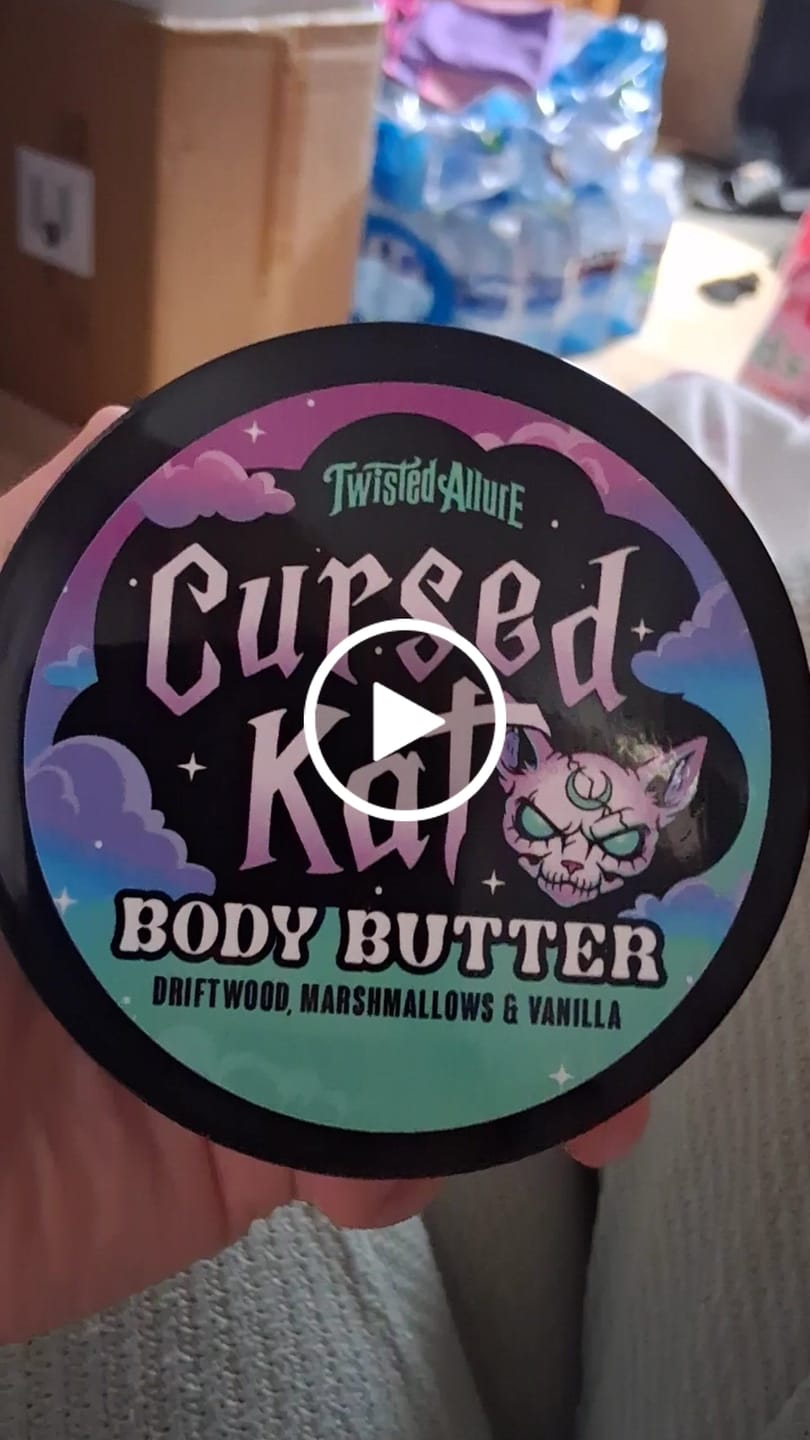 Customer video review of Cursed kat Body Butter
