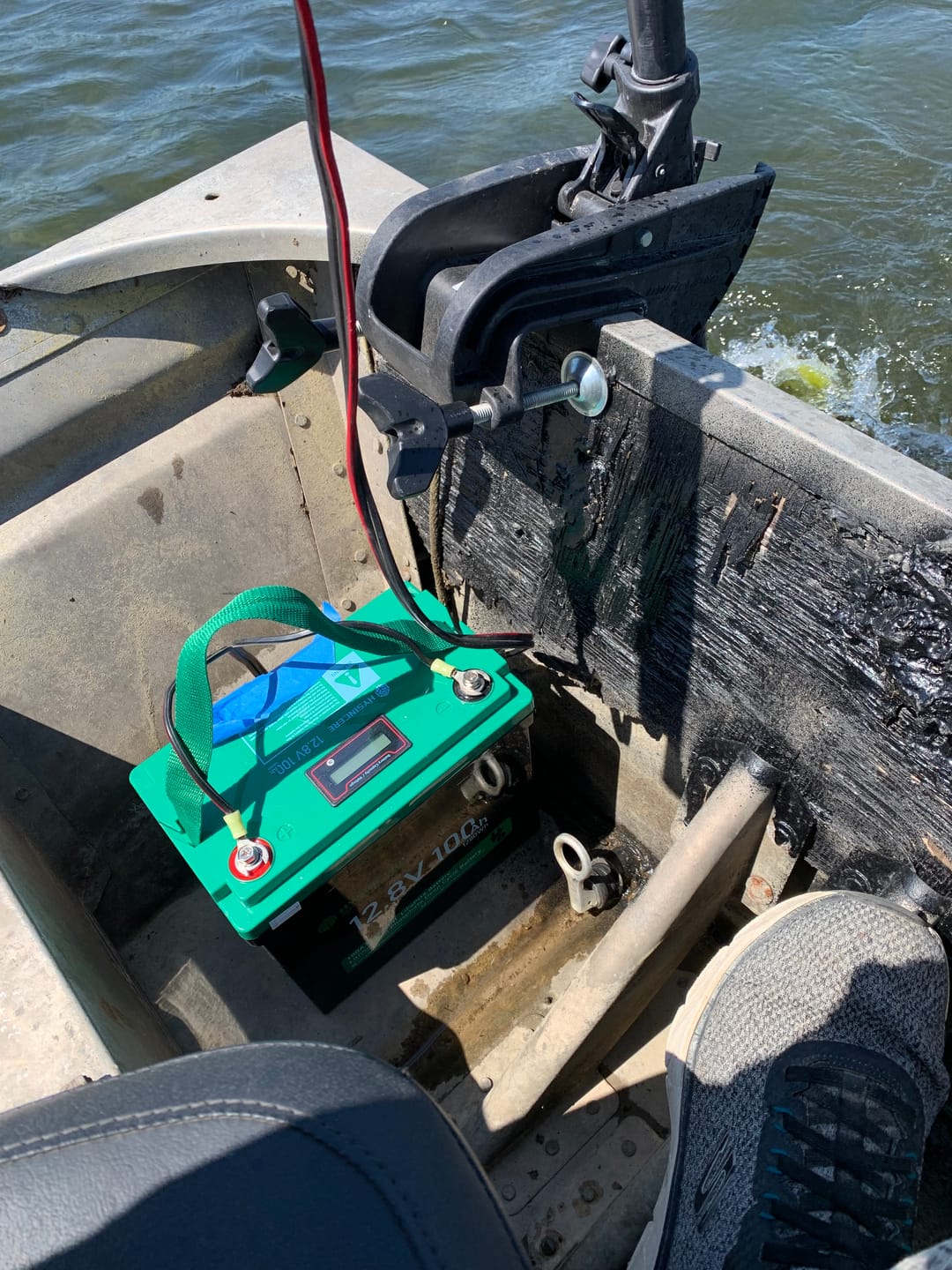 Customer photo review of Hysincere Power 12V 100Ah Group 24 LiFePO4 Battery