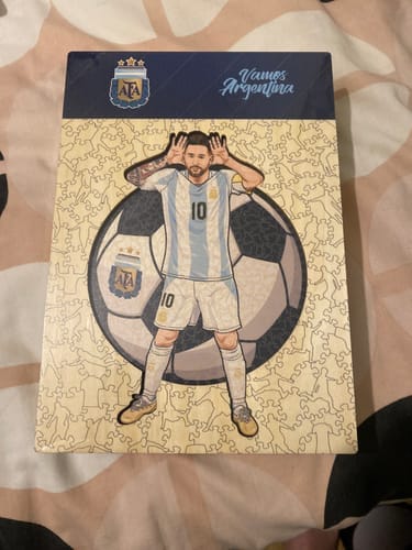Customer photo review of Cristiano Ronaldo - Wooden Puzzle