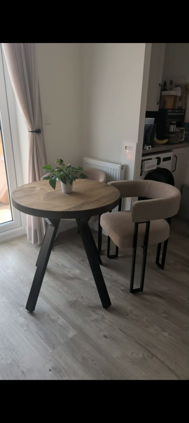 Customer photo review of Round Dining Table