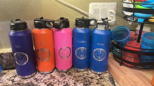 Customer photo review of Water Bottle | 32 oz