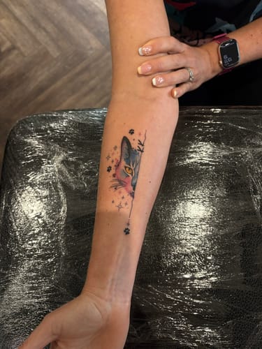 Customer photo review of TattooNumbx Numbing Cream