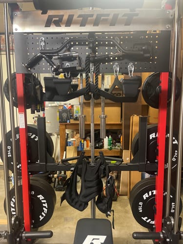 Customer photo review of RitFit PBM1 Pegboard Attachment (Only for M1 PRO)