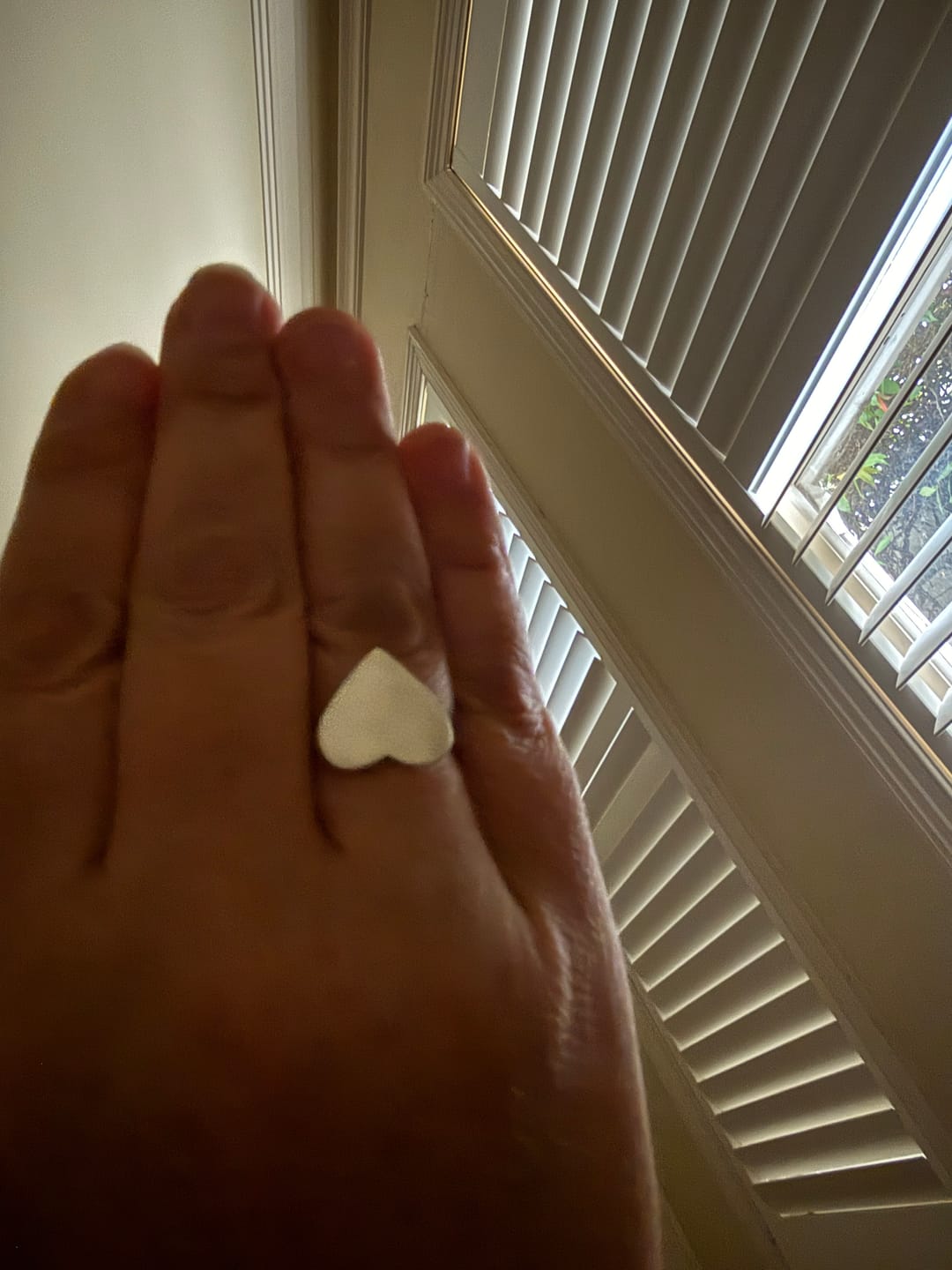 Customer photo review of Self Love Heart Ring
