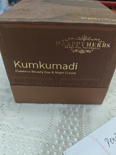 Customer photo review of Kumkumadi Flawless Beauty Day & Night Cream