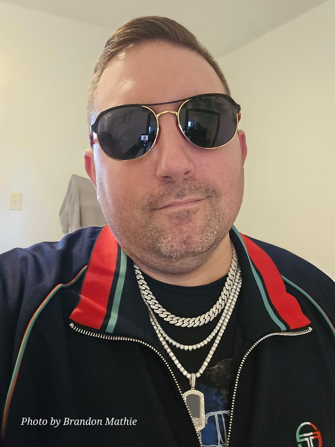 Customer photo review of Eredita Track Jacket-Maritime Blue