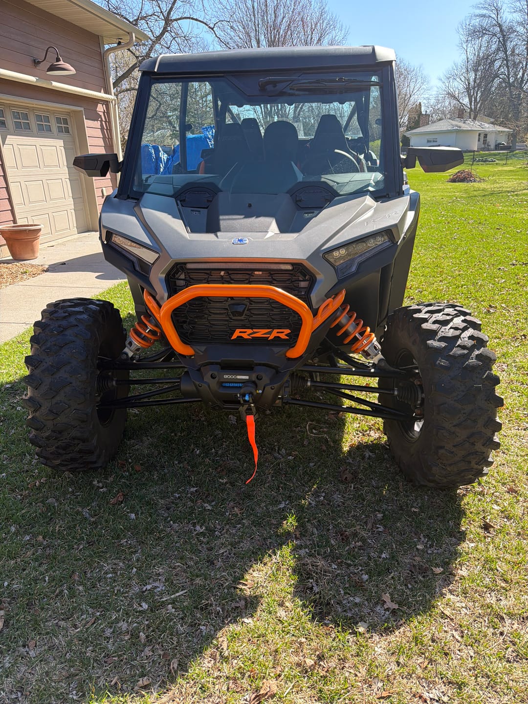 Customer photo review of Grill Logo Badge – Polaris RZR XP 1000 (2024–2026)