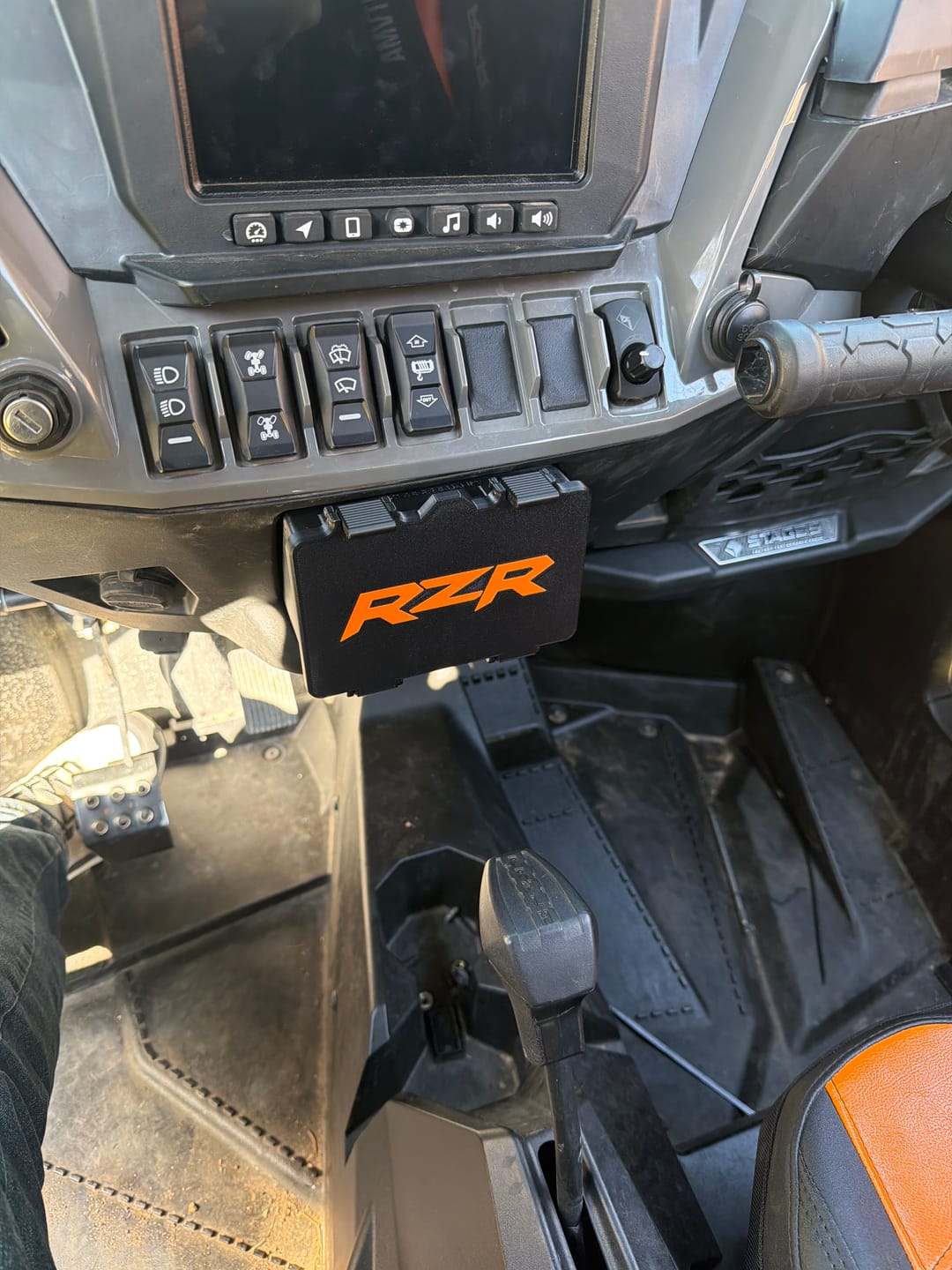 Customer photo review of Stash Box for 2024–2026 Polaris RZR XP 1000 – Factory-Fit Storage