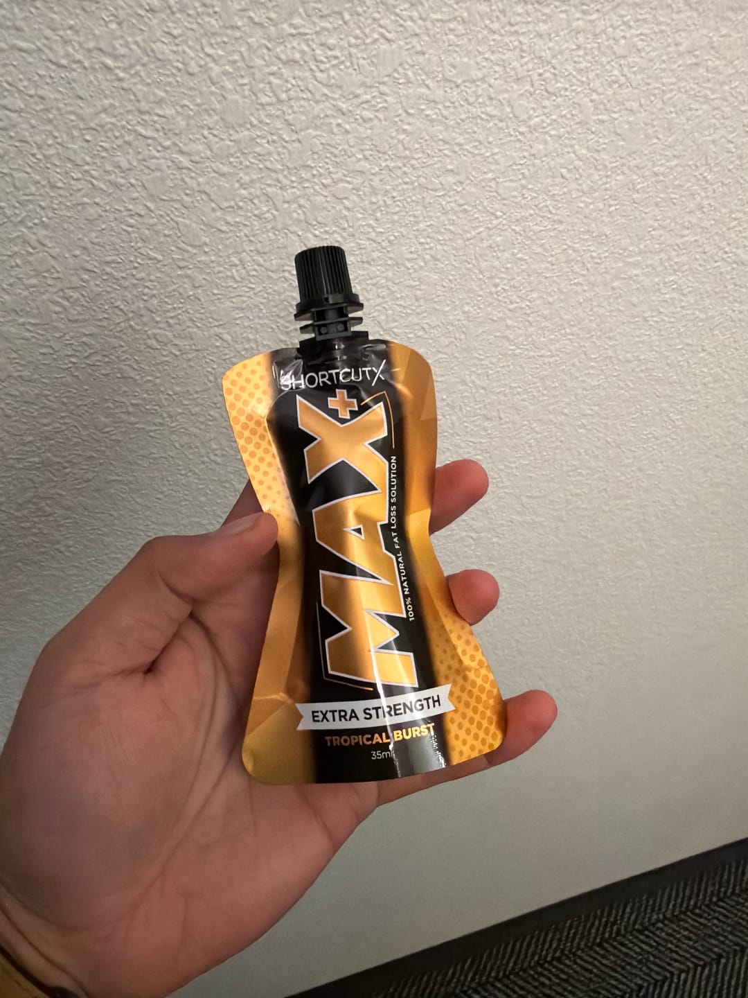 Customer photo review of Shortcutx Max+ Fat Burner Juice (15x35ml)