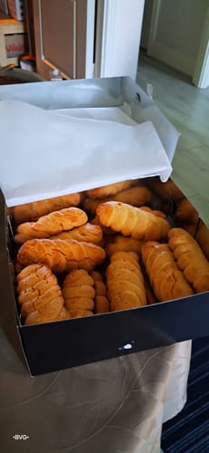Customer photo review of Traditional Greek Braided Koulourakia – Handcrafted – 500g