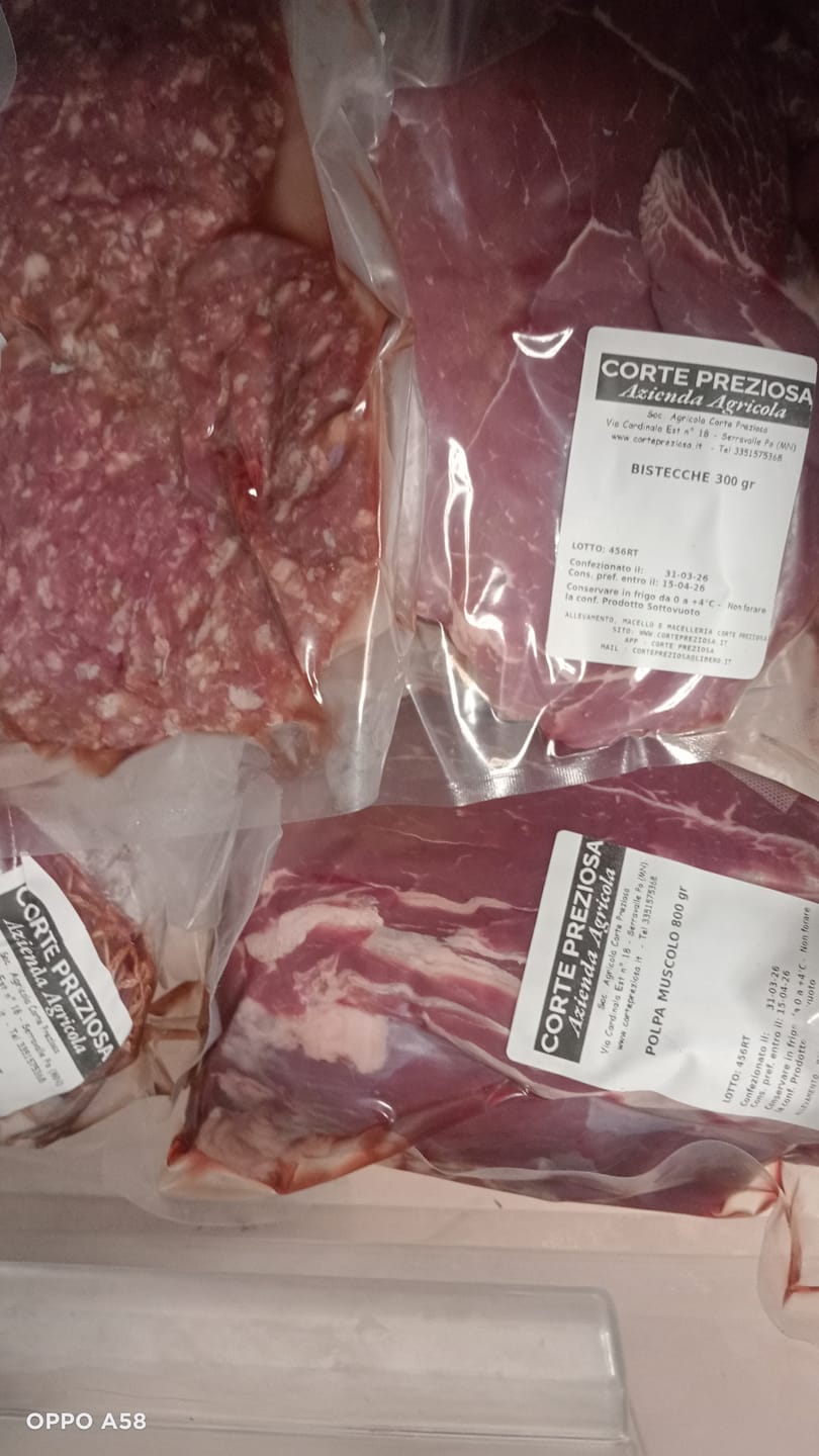 Customer photo review of Pacco Famiglia Scottona 6 Kg Grassfed