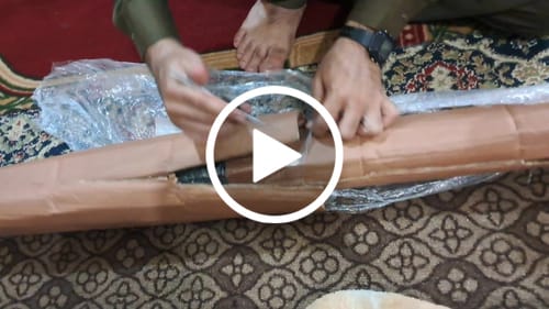 Customer video review of BMW UV Protected 4 Person Umbrella