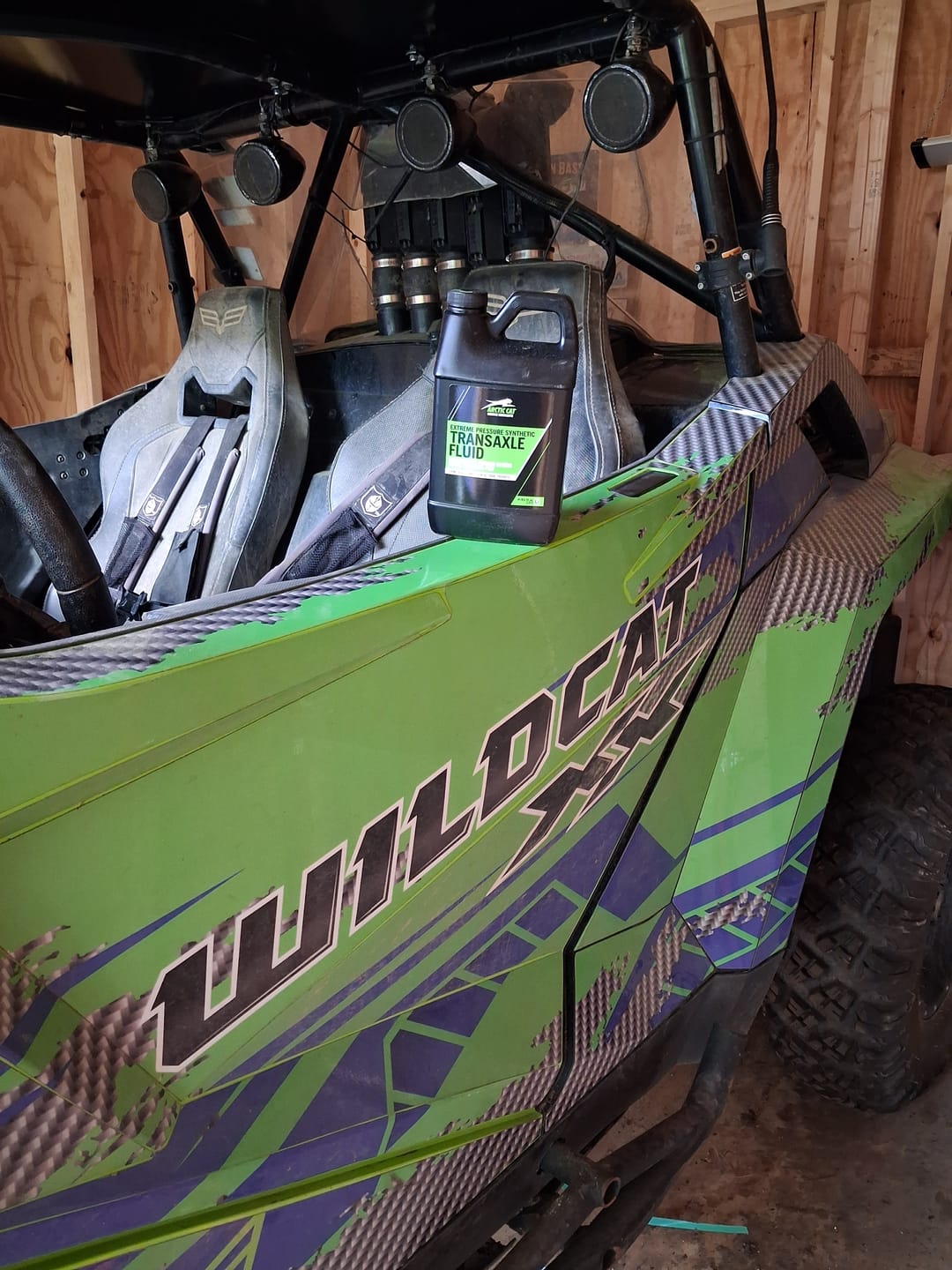 Customer photo review of ARCTIC CAT EXTREME PRESSURE TRANSAXLE FLUID
