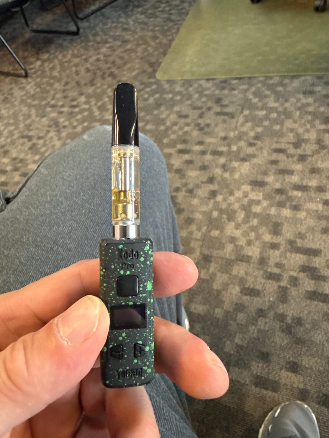 Customer photo review of 1 Gram THC-P Blend Vape Cartridge | Lemon Drop - Sativa