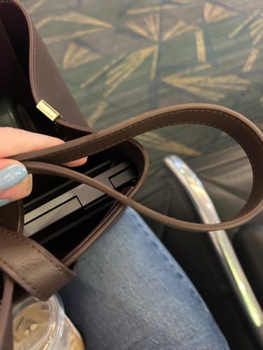 Customer photo review of Linnea Tote Espresso