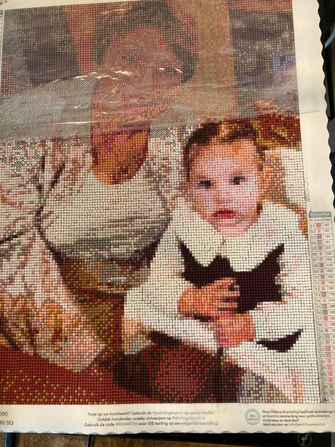 Customer photo review of Eigen Foto Diamond Painting