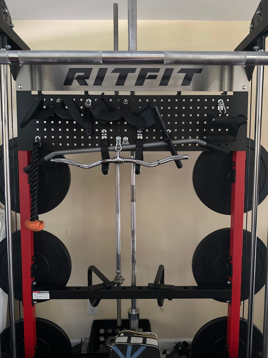 Customer photo review of RitFit PBM1 Pegboard Attachment (Only for M1 PRO)